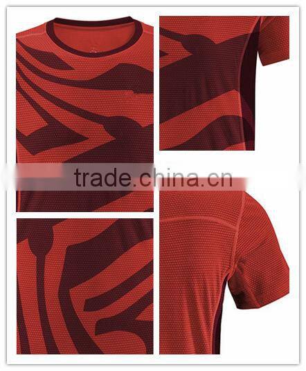 Custom Polyester Sublimation Running shirt, Cheap Running Shirts