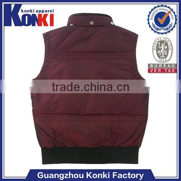 wholesale custom sleeveless fancy vest for men