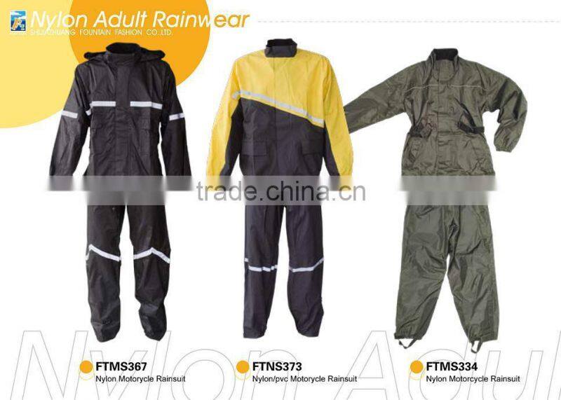 polyester Motorcycle rainsuit