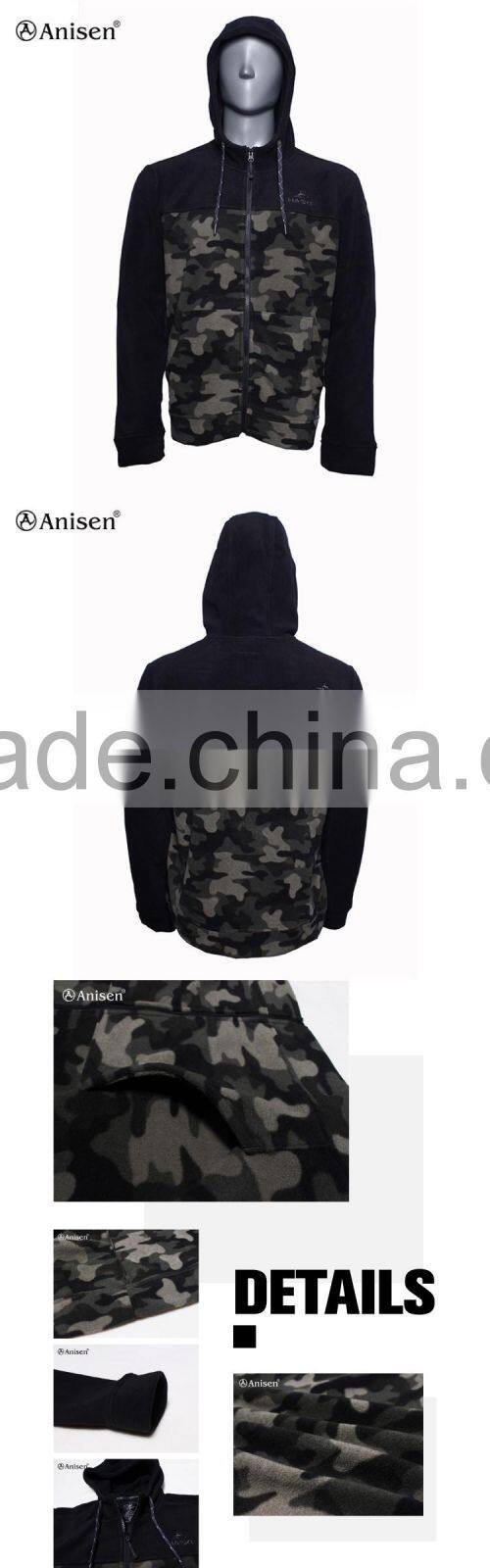 china products custom camouflage blank men hoodies