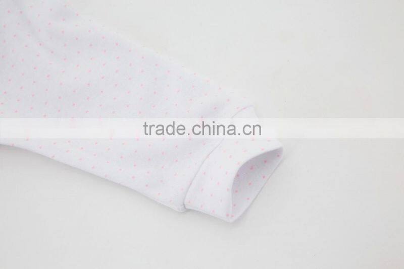 2017 New Fashion Girl Clothes 100% Cotton Animal Design Newborn Baby Rompers For Winter