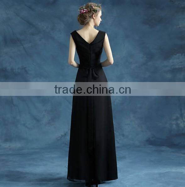 sexy satin deep v neck gown black long dress beach patterns