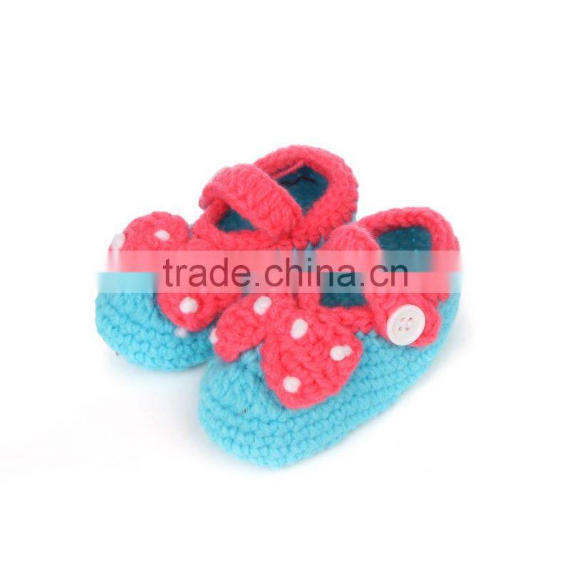 White Rabbit Shape Shoes For Baby Cute Knitted Soft Shoes Infant Newborn Shoes