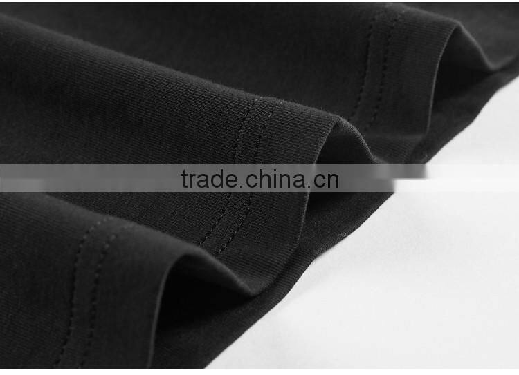 wholesale fashion cool girl uk women black t shirts printing custom with music pattern