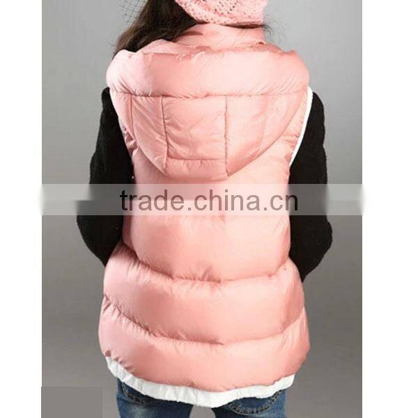 2015 Hot Sell Kid's Winter Windproof Short Padded Vest