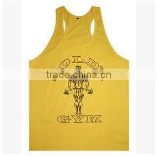 Gym Stringer Tank Top Men Bodybuilding Clothing and Fitness Mens Sleeveless Shirt Sports Vests Cotton Singlets Muscle Tops