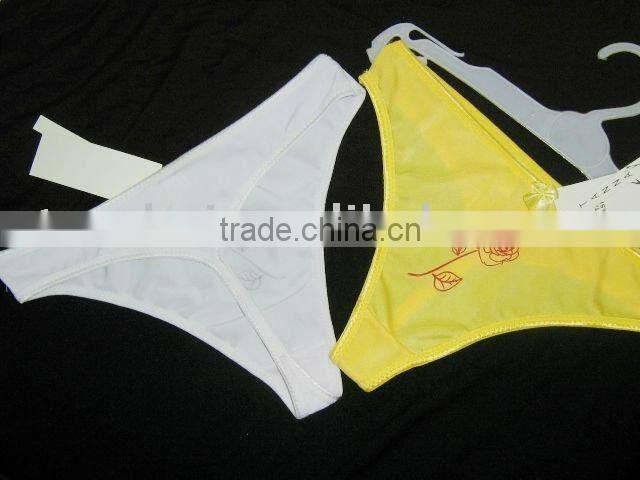 Fantastic women transparent sexy g-string panties shantou sanhui underwear
