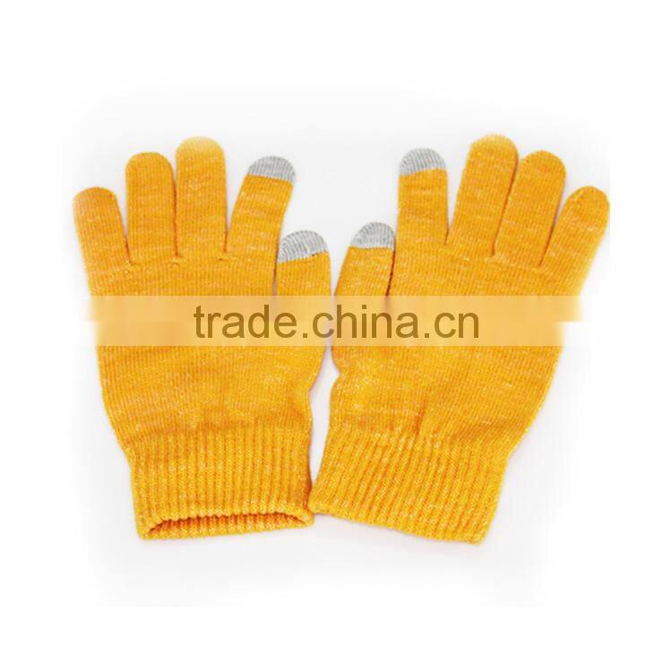 China manufacturing Knitted Finger Touch Screen Gloves