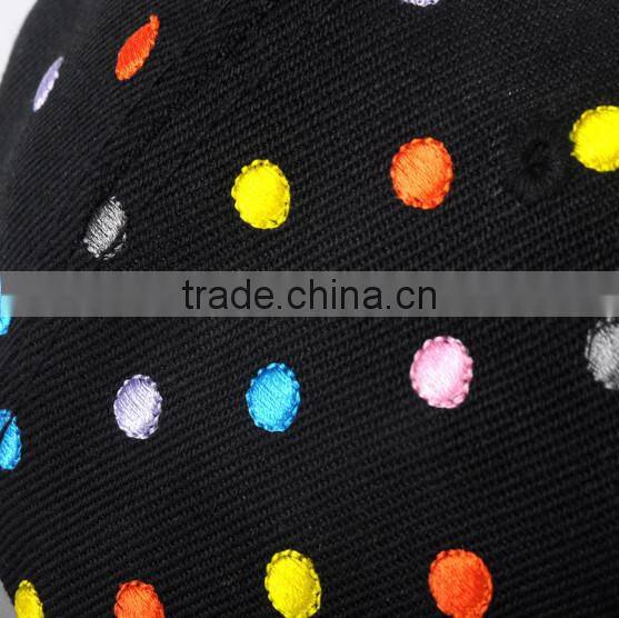 Elastic Fitted Emboidered Military Designer Baseball Caps for Men