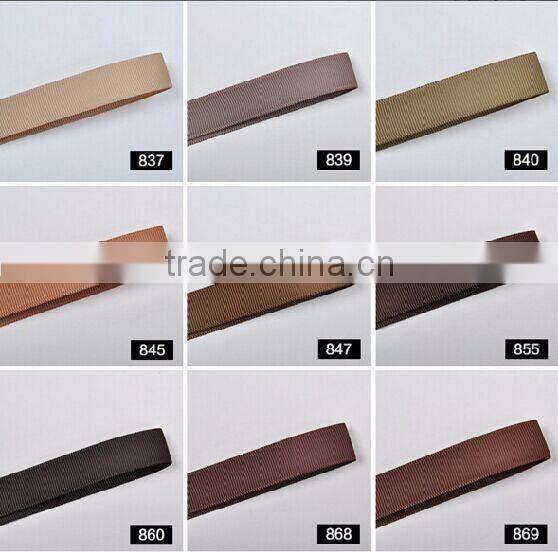 hi-ana ribbon 12 fashion design polyester grosgrain ribbon with great price