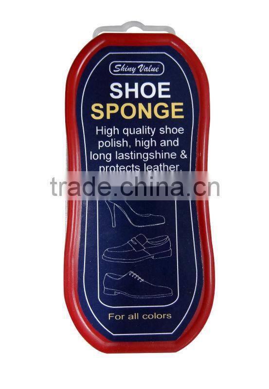 long lasting quick shine PU material shoe polish sponge