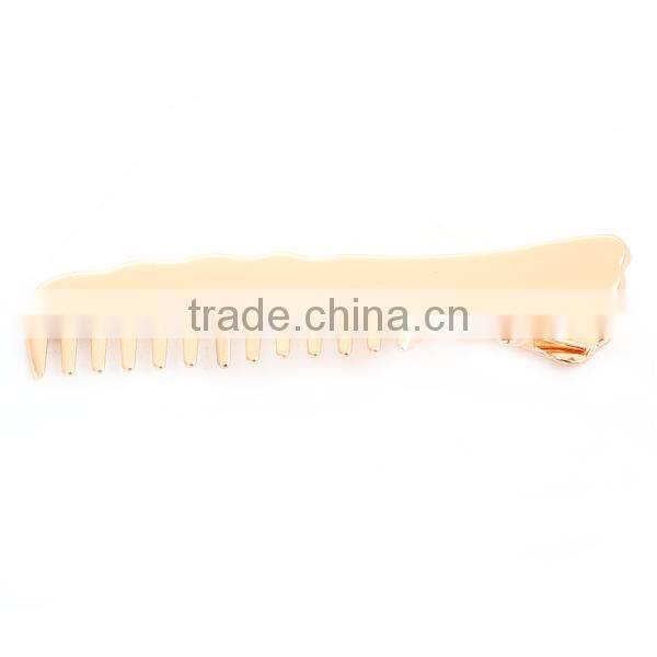 Iron Based Alloy Hair Clips Findings Comb Gold Plated