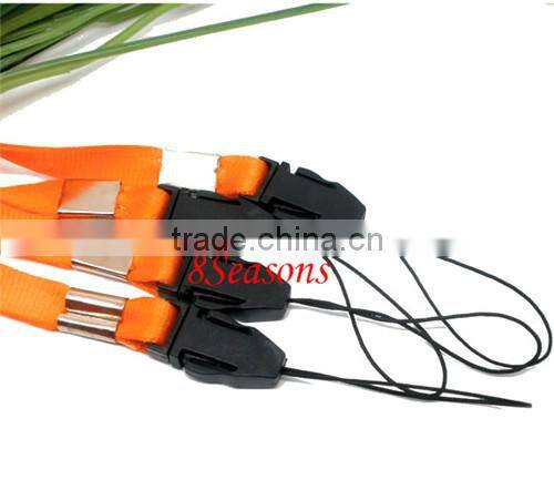 Wholesale Orange Neck Strap Lanyard For ID Card /Cell Phone
