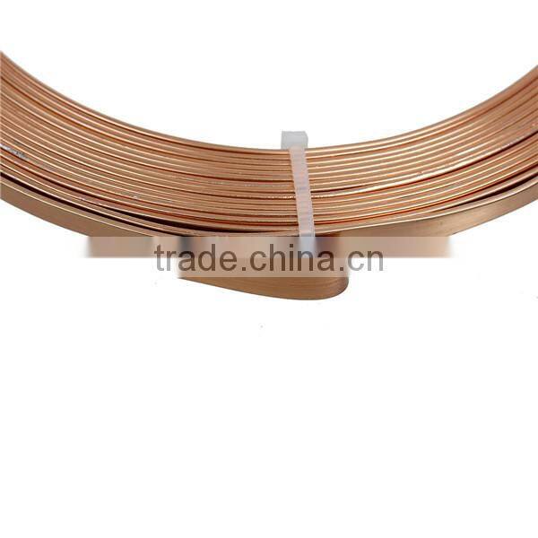 High Quality Rose Gold 5mm Aluminum Beading Wire Thread Cord