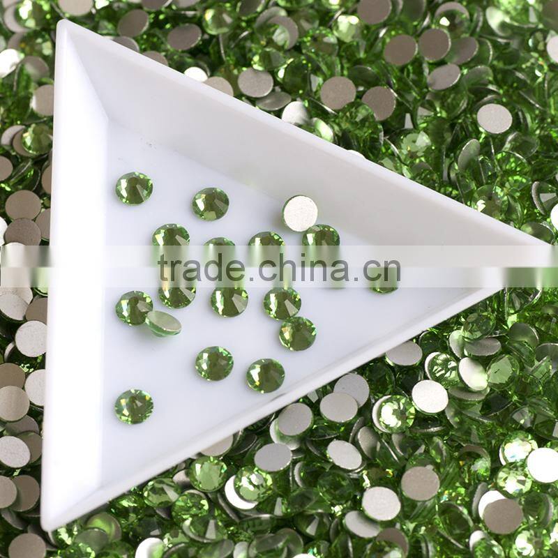 Hotsale glass rhinestones non hotfix rhinestone for wedding dress