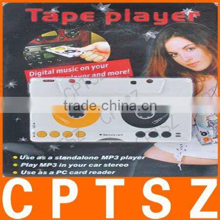 Cassette Adapter MP3 Player for Cars (Reads SD/MMC)