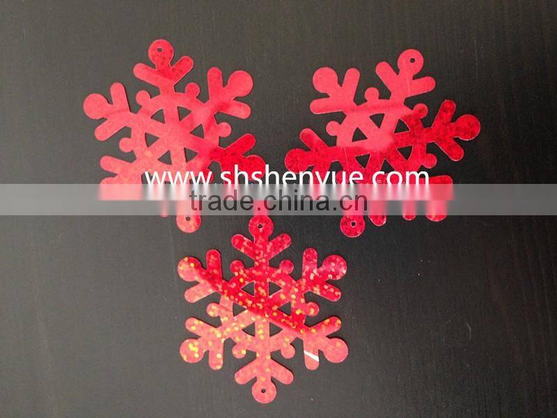 PET snowflake loose sequins wholesale