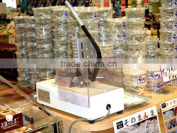 High pressure food processing equipment Puffed Food Machine for mobile sales made in Japan