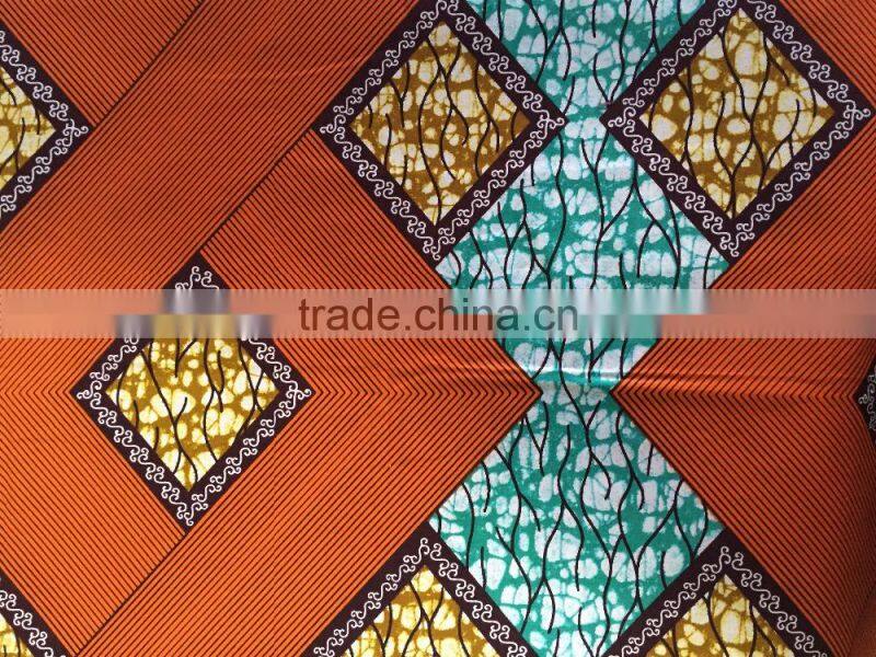 cotton imitate wax fabric