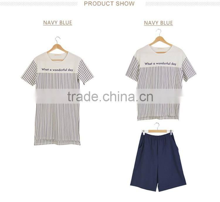 Competitive price Qianxiu men summer onesie fashion cotton sleepwear pajamas