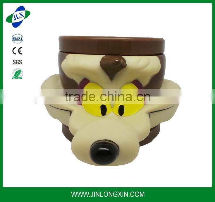animal shaped mug cup plastic cartoon mugs