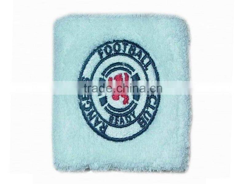 custom sport sweatbands, cotton terry loop wristbands
