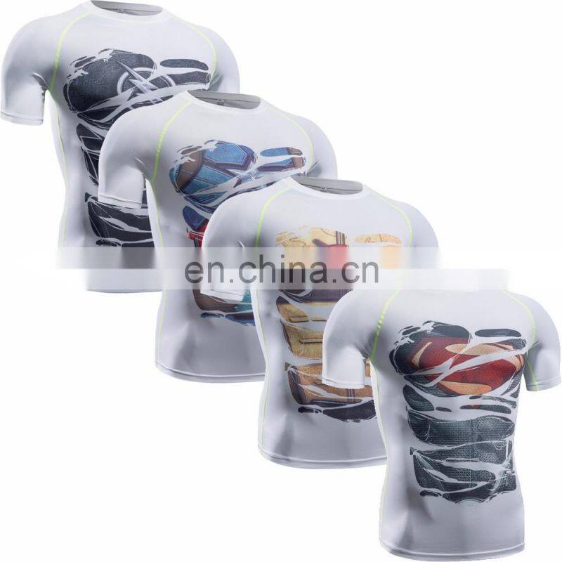 Wholesale latest design compression running wear for men