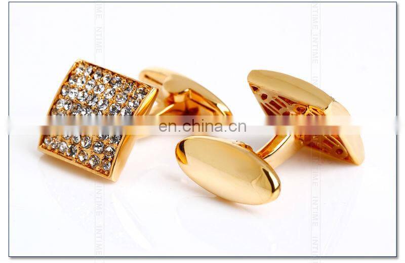 Gold Plated Jewerly Cufflink High Quality