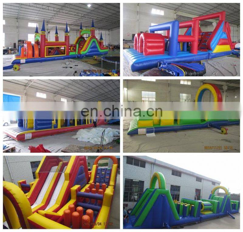 Interesting kids inflatable obstacle playground toy for sale