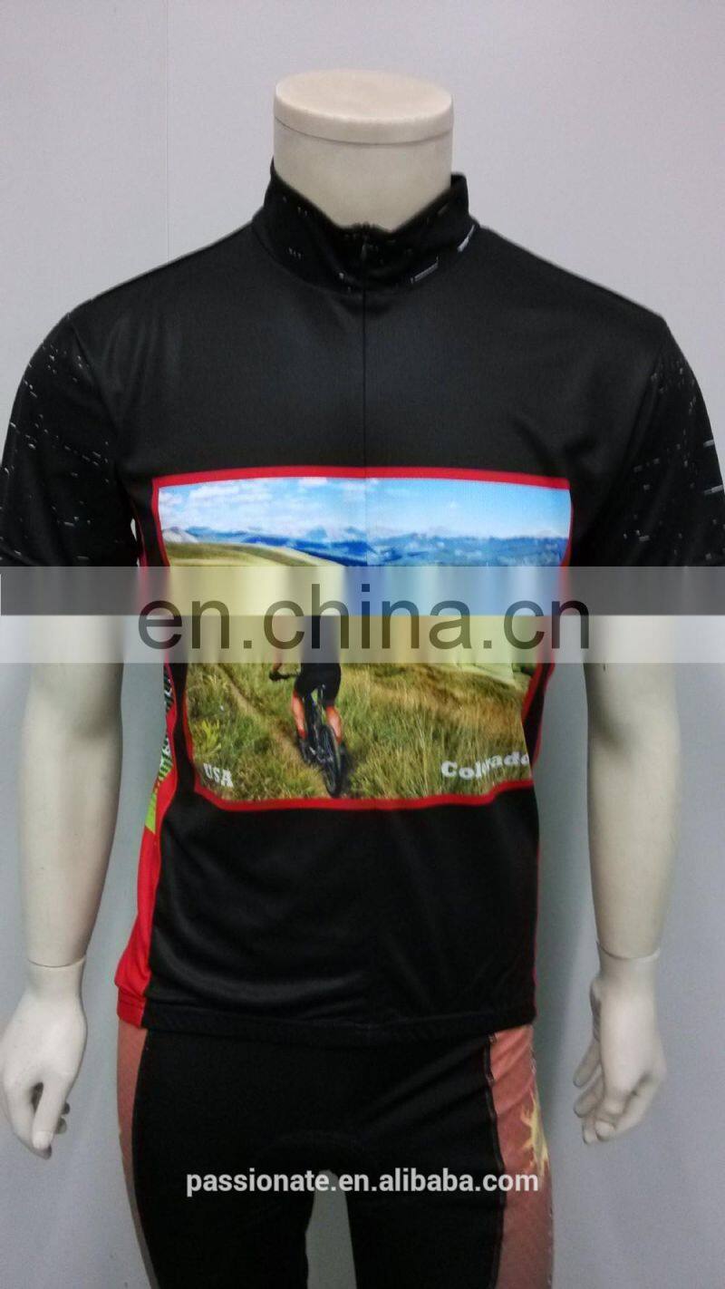 Accept sample order custom cycling suits bicycle jerseys