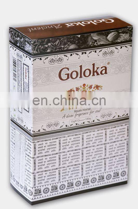 GOLOKA MIX SMELLS INCENSE STICKS 15 GRAMS PACK