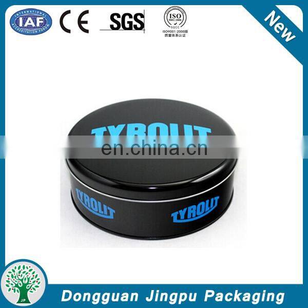 Empty heart shaped candles tin can for packaging