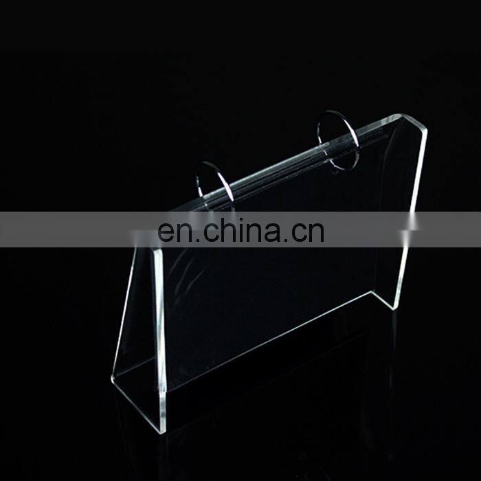 Acrylic desk clear calendar case