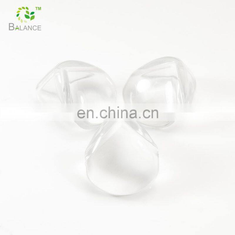 clear rubber table corner guard for baby caring corners protector for furniture pvc material