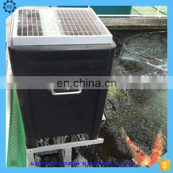 high capacity good performance automatic pond fish food feeder