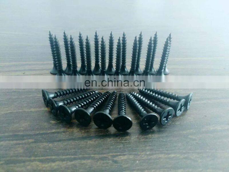 gypsum board screw manufacture collated black drywall screw