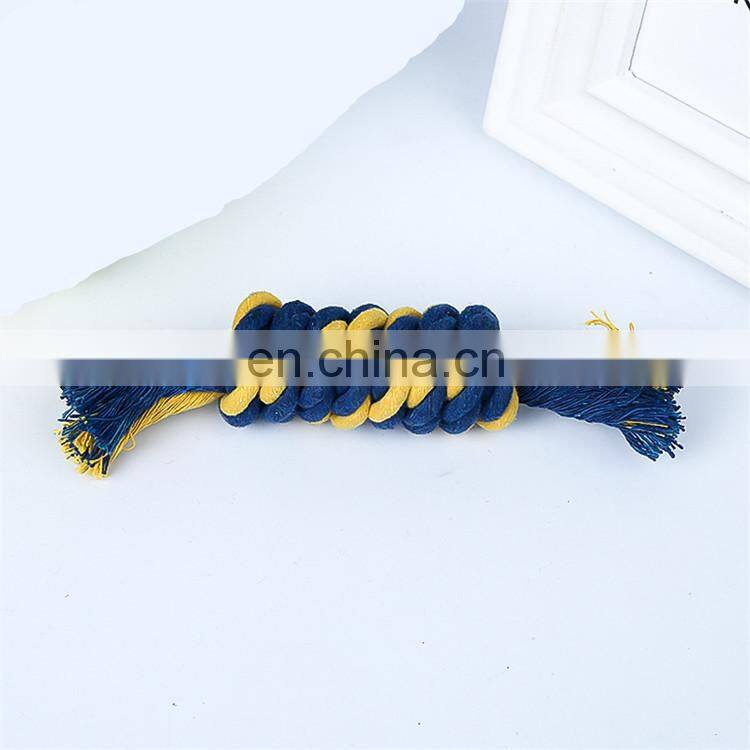 Durable variety pet puppy 10 pack chew dog rope toys set