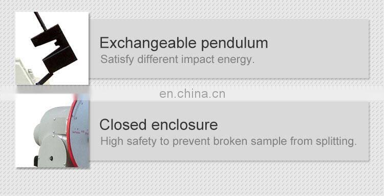 ISO ASTM EN BIN GB JB-300 Manual Charpy Impact Test Procedure Impact Testing Machine Supplier