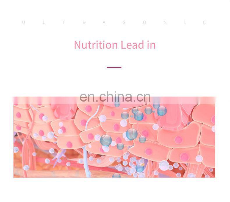 portable ultrasonic scaler sonic peeler skin scrubber machine for lady