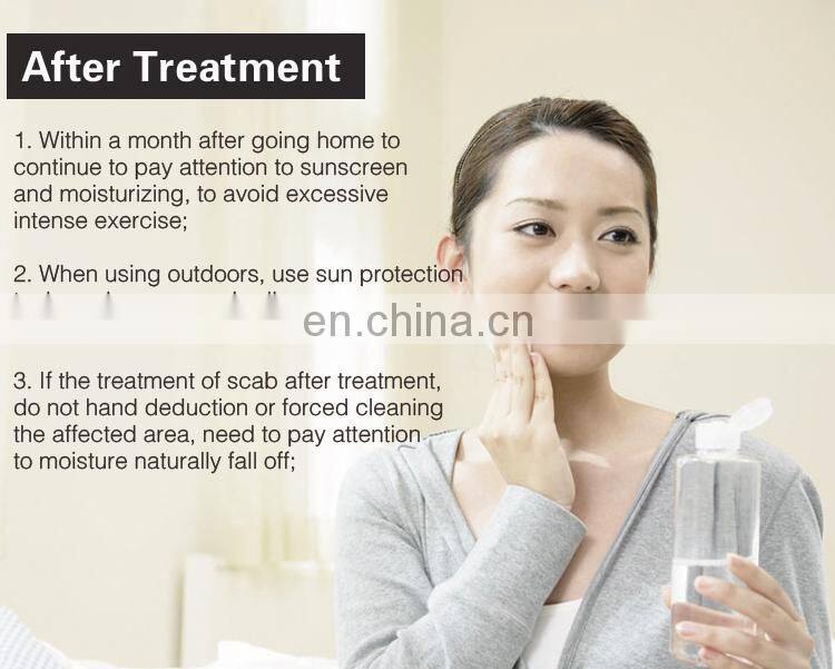 Super Pico laser 755nm tatoo removal/dark spots removal machine