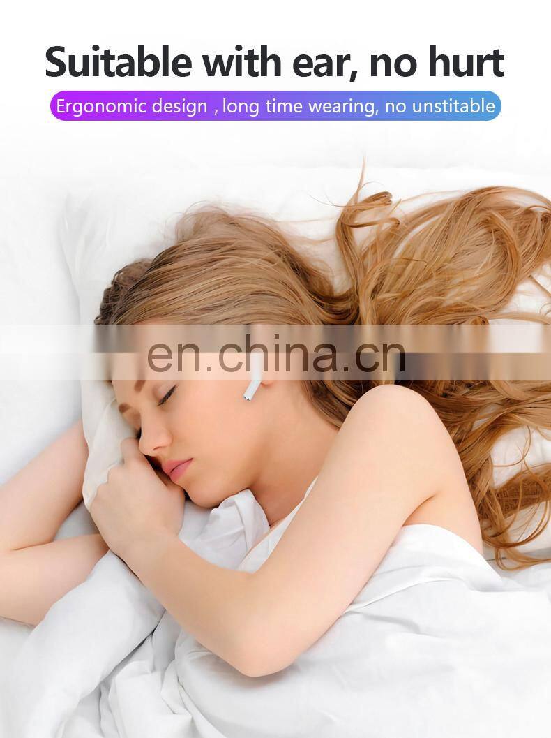 2019 High Quality Wireless Earbuds With Charging Box Sport Earphone Bluetooths Portable Charging Headphones