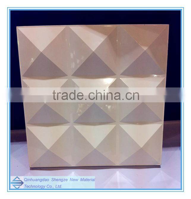 FRP Decorated panel/ beautiful background plate / fiberglass decorative sheet