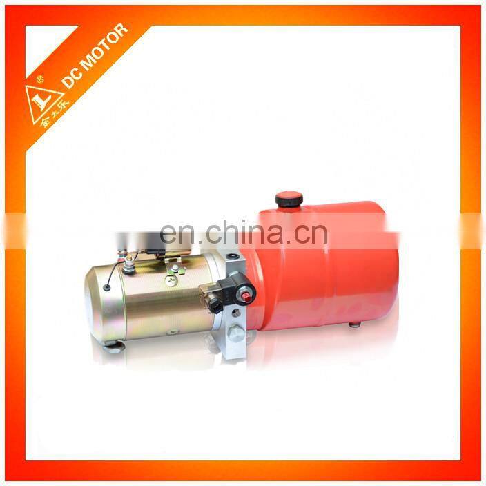 12 V dc hydraulic power pack unit for double acting functions