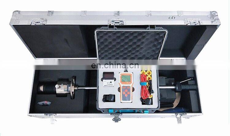 EVD Dynamic deformation LWD Light Weight Deflectometer with load cell and geophones