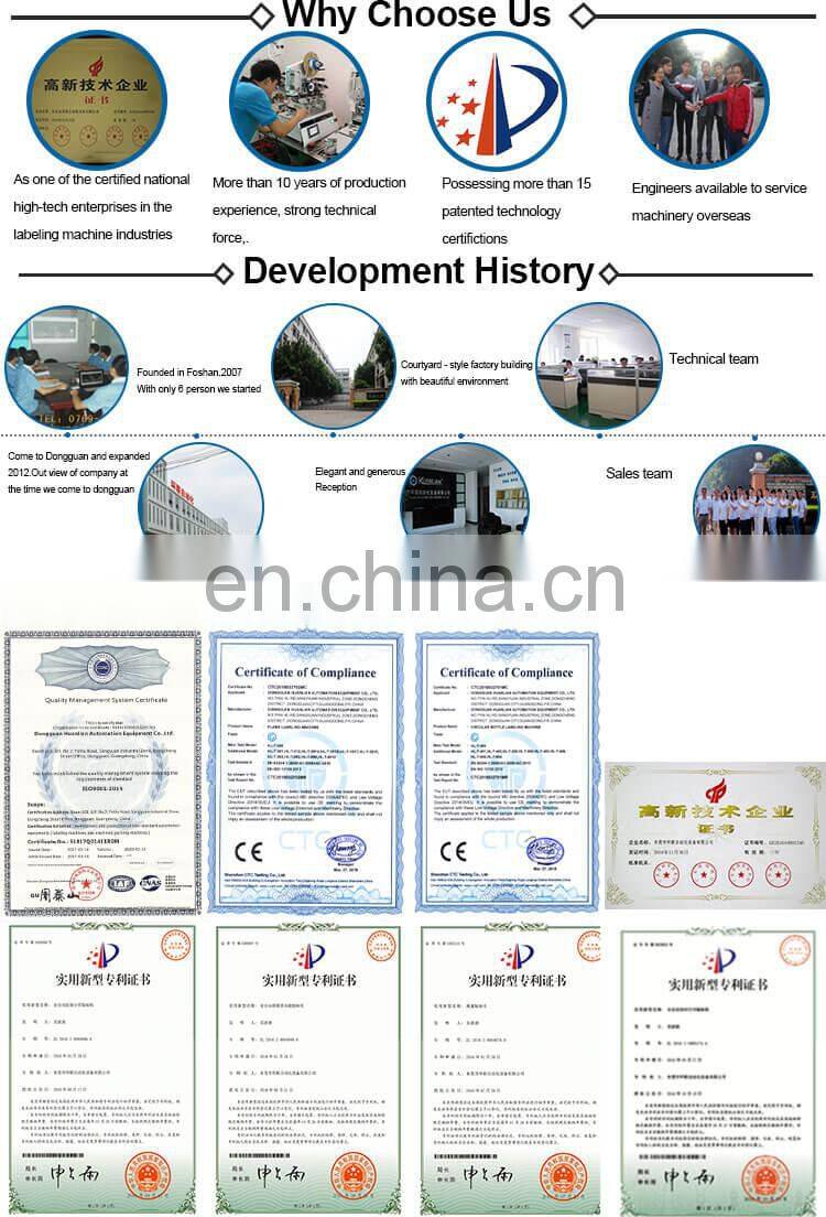 Factory Bottle Unscrambler Turntable Rotary Table with Labeling Machine