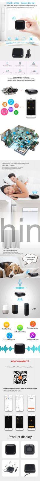 Smart WiFi Remote Controller Smart Home Automation Switch Intelligent WiFi + IR for Android & iOS