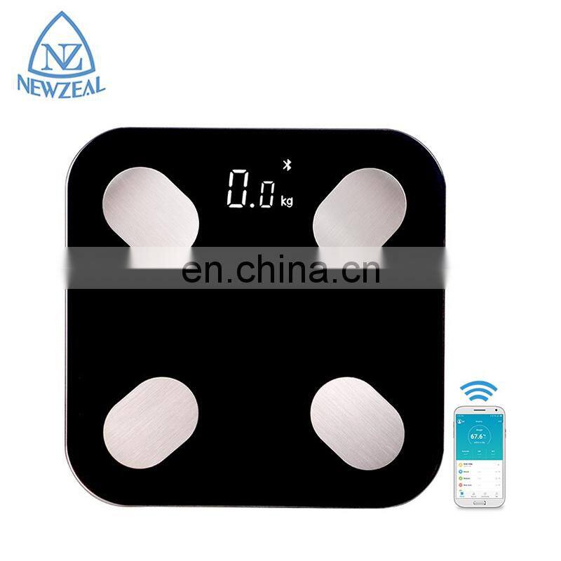 Customized Professional WIFI Smart Scale Fitbit 180Kg Backlit Accurate Digital Bathroom Body Fat Scale