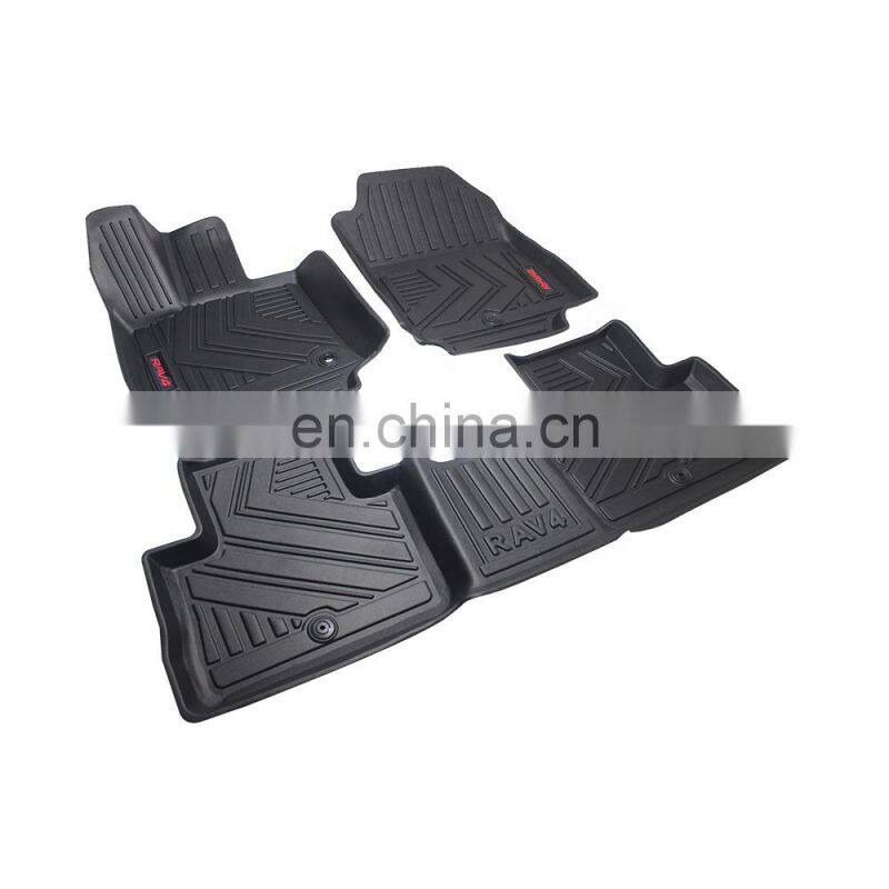 Car Mats for 2020 Toyota RAV4 All Weather Car Floor Mats 3D Rubber Car Carpets