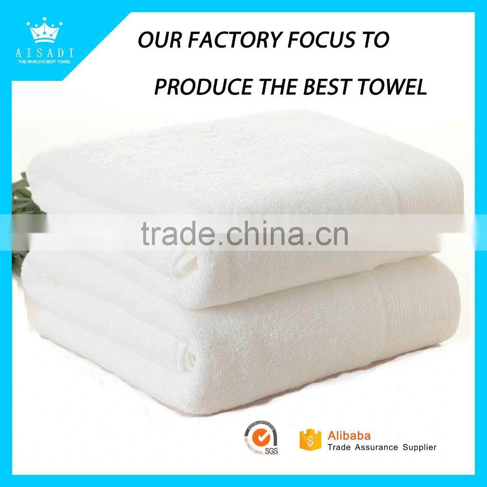 High Quality White Color Hotel Hand Towel With Low Price Low MOQ