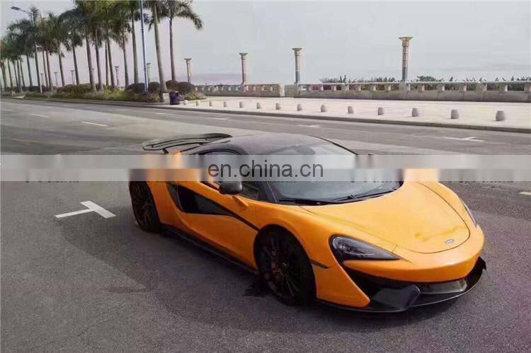 cool P1 carban fiber material spoiler position for McLaren 570S auto tuning parts